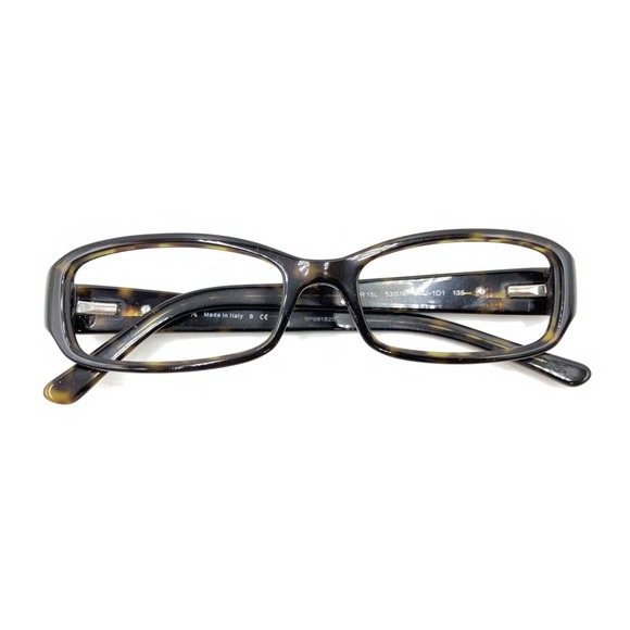 Prada VPR 15L 2AU-1O1 Tortoise Brown Eyeglasses Frames 53-16 135 Italy Designer - Picture 12 of 12